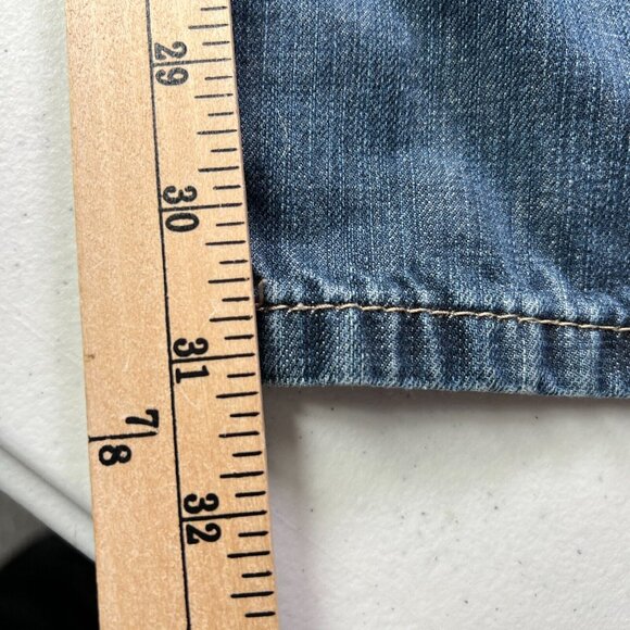 Levis 514 Jeans Slim Straight Mens 30 X 32 Blue Cotton Denim - Picture 9 of 9